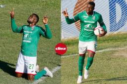 Arboleda disputa su quinto torneo con Marathón y ya se ubica entre los mejores cinco goleadores del equipo.