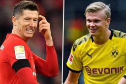 Haaland y Lewandowski ya se cuelan en el 'top 10' de la Bota de Oro 2021-22.