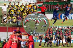 El estadio Yankel Rosenthal se ha convertido en un fortín para el Marathón pero ha sido varios los equipos que han celebrado el triunfo en su terreno.