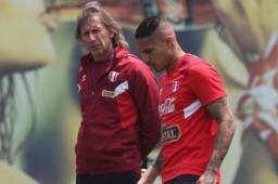 Paolo Guerrero se incorporó a la selección de Perú en Suiza.