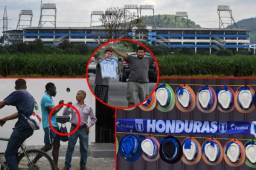 En el recorrido que hizo AFP sobre San Pedro Sula, tomaron imágenes de la venta de boletería en las calles para el partido de ida de la fase de clasificación para la Copa Mundial 2018 entre Honduras y Australia.
