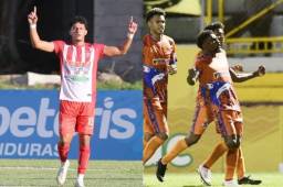 Ángel Tejeda y Marlon Ramírez son loa goleadores de la primera vuelta de la Liga Nacional.