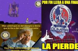 Siguen las burlas en las redes sociales contra el Olimpia, tras perder la final del torneo Apertura ante el Motagua.
