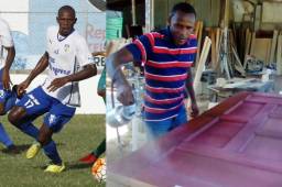 Dilmer Gutiérrez fue campeón con el Honduras Progreso y ahora se dedica a la ebanistería.