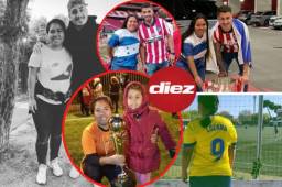 Denia Cerrato contó su historia y de cómo conoció al jugador del Atlético de Madrid.