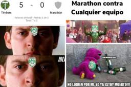 Te presentamos los mejores memes de la goleada que recibió Marathón por 5-0 ante el Portland Timbers en la Liga de Campeones de Concacaf.