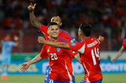 Contundente triunfo chileno ante Venezuela para salir del último lugar en la tabla de la eliminatoria. FOTO: efe