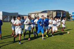 La 'H' realizó su primer entreno con miras al amistoso contra Chile. // Fotos cortesía Fenafuth.