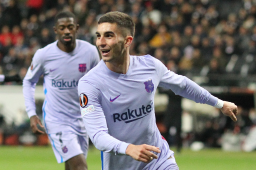 ¡Frenada la Xavineta! Barcelona no pudo contra el Eintracht Frankfurt y deja todo para vuelta en la Europa League