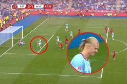 VIDEO: ¡Y para qué te traje! El increíble fallo de Erling Haaland en su debut oficial con el Manchester City