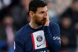 Esta fue la cara de Lionel Messi tras la derrota del PSG 0-2 ante el Rennes en la Ligue 1.