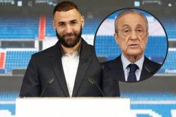 La dura despedida de Karim Benzema del Real Madrid y el error que cometió Florentino Pérez en pleno acto