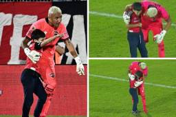 Tremendo gesto de Keylor Navas con un niño en pleno partido del fútbol argentino causa locura