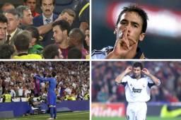 Insultos, peleas y hasta una seña obscena se destacan entre los gestos más polémicos que se han visto en la historia del clásico Real Madrid-Barcelona.