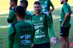 Esteban Espíndola expresó su deseo de jugar su primer clásico sampedrano en el Yankel Rosenthal. Fotos Moisés Valenzuela