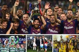 Diario AS de España ha revelado los equipos con más títulos en el mundo, Barcelona supera a Real Madrid en torneos nacionales y este es el sorpresivo primer lugar con 120 trofeos.