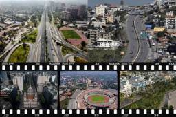 Impactantes imagenes que nos muestran que el mundo se ha detenido por miedo al coronavirus. Calles desoladas, plazas cerradas, autopistas sin vehículos y mercados solamente con animales por las calles. Fotos AFP