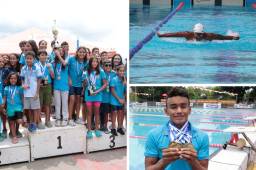 Se terminó la competencia en el Campeonato Nacional de Piscina Corta 2022 en San Pedro Sula.