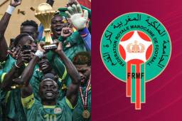 La selección de Senegal no se deja apabullar y festeja por todo lo alto la Copa Africana.