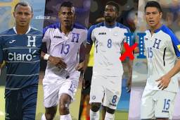 ¿Los recuerdas? Estos futbolistas fueron parte del proceso con Honduras a Rusia 2018 y estuvieron en varios llamados de Jorge Luis Pinto, pero de cara a la eliminatoria a Qatar ya no estarán por diversas razones.