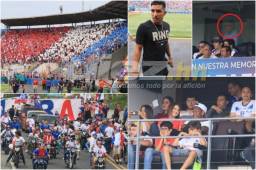 El estadio Nacional fue una fiesta antes y durante el Olimpia-Lobos de la UPNFM que ganó por goleada el albo 4-1 para matricularse en la final del torneo Clausura ante Motagua. Las exfiguras olimpistas y el color de la barra merengue no faltaron a la fiesta.