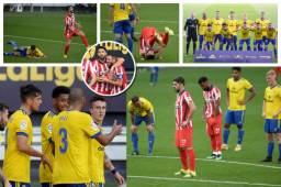 Atlético de Madrid se impuso 4-2 ante Cádiz en el Ramón de Carranza. El hondureño Antony 'Choco' Lozano arrancó de titular. Las postales que dejó el encuentro.