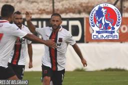 El extremo derecho, Ezequiel Aguirre, es nuevo jugador del Olimpia y viene de militar en el Defensores de Belgrano de la segunda de Argentina. Fotos cortesía