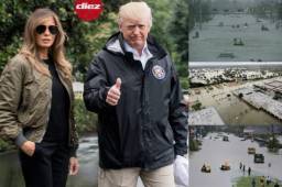 La ciudad de Houston, Texas, sigue sufriendo desastres con las fuertes lluvias que provoca el huracán Harvey. El presidente de Estados Unidos, Donald Trump, se encuentra en dicha ciudad para tomar las medidas correspondientes.