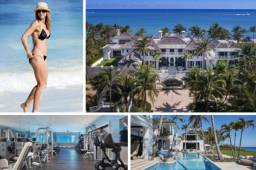 Elin Nordegren es la ex esposa del golfista Tiger Woods, y ha reducido drásticamente el precio de su mega mansión para poder venderla. 43 millones de dólares es su valor.