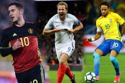 Bélgica, Inglaterra y Brasil son tres de las selecciones que posiblemente busquen a la Selección de Honduras para fogueos previo al Mundial de Rusia.