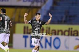 Damin Ramírez marcó el gol del empate para Marathón en los minutos finales del partido. Foto: Yoseph Amaya.