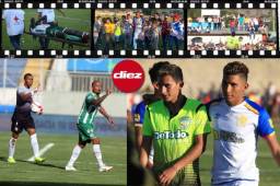 Se disputó la fecha 8 del torneo Clausura 2019 en Honduras y estas son las imágenes curiosas que captó el lente de DIEZ.