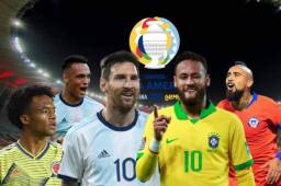 La Copa América 2021 inicia este domingo 13 de junio con el debut de la selección anfitriona Brasil, quien es la selección que más jugadores posiciona en el once ideal del certamen, acompañado de futbolistas chilenos, colombianos, uruguayos y argentinos. Así luce el equipo estelar del torneo internacional más importante de América.