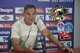 El director técnico del Motagua no se escondió, atendió a los medios de prensa y detalló que el equipo tendrá que levantarse ante la adversidad de esta derrota.