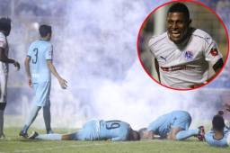 El delantero del Alianza, Fito Zelaya, dice que el delantero Carlo Costly le dijo al árbitro que agregara cinco minutos extras tras la polémica por la pólvora.