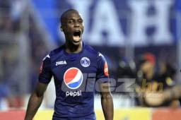 Rubilio Castillo fue uno de los anotadores de los goles de Motagua ante Olimpia.