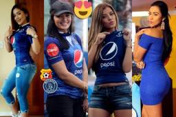 El Motagua es uno de los clubes hondureños que tiene aficionadas sumamente preciosas, y para que vean que no mentimos, vean estos angelitos azules.