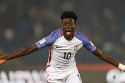 Timothy Weah fue el jugador más destacado en el partido de octavos de final frente a Paragauay marcando un hat trick en la goleada 5-0.
