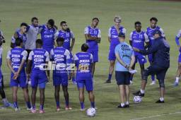 Honduras trabajó ya pensando en el juego ante los canadienses por la Liga de Naciones de Concacaf. Foto: Neptalí Romero.