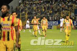 Real España empató ante el Honduras Progreso en el estadio Morazán.