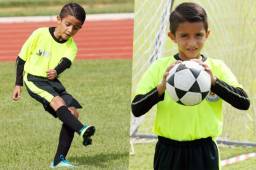 Kenneth Castellanos es el goleador de las Ligas Menores de San Pedro Sula. Fotos cortesía Neptalí Romero