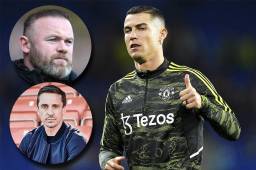 Cristiano Ronaldo reveló que nunca fueron amigos con Wayne Rooney y Gary Neville en el Manchester United.