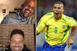 Ronaldo le confesó a Verón que gracias a uno videos de Zico aprendió a pegarlo con la zurda.
