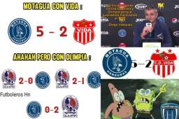 Motagua superó 5-2 al Vida y celebraron a lo grande, pues se mantienen en la pelea por ganar la pentagonal del torneo Apertura. En las redes sociales los memes no se hicieron esperar.