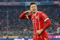 El delantero Robert Lewandowski ha marcado más de 100 goles con el Bayern Munich desde 2014.