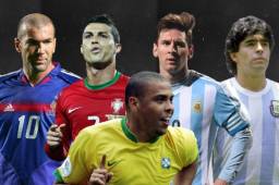 Cristiano Ronaldo no entra ni entre los primeros tres lugares y Lionel Messi es superado por Diego Maradona. ¿Estás de acuerdo? La revista inglesa, Four Four Two, fue quien dio a conocer este Top-10, que ha generado comentarios por el orden.