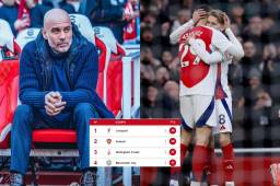 Arsenal humilla al Manchester City de Pep Guardiola y presiona al Liverpool: así quedó la tabla de posiciones de la Premier League