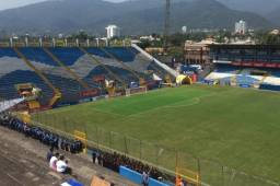 El estadio Morazán de San Pedro Sula luce sus mejores galas en los últimos años.
