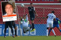 Luis Fernando Súarez dijo que recordar el golazo de chilena de Juan Carlos García a Estados Unidos le da tristeza. Foto DIEZ