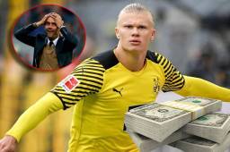 “Cuando vi la oferta del City por Haaland me desmayé, mi esposa me tuvo que levantar y me dio un latigazo cervical”